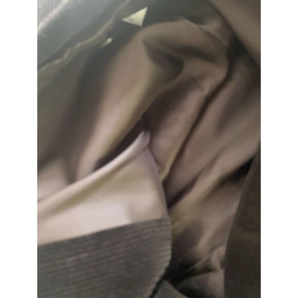 Eileen Fisher MP M Petite Corduroy Chore Coat Jacket Dark Brown Pockets - Picture 5 of 8